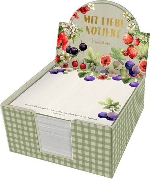 Zettelkästchen - Mit Liebe notiert!