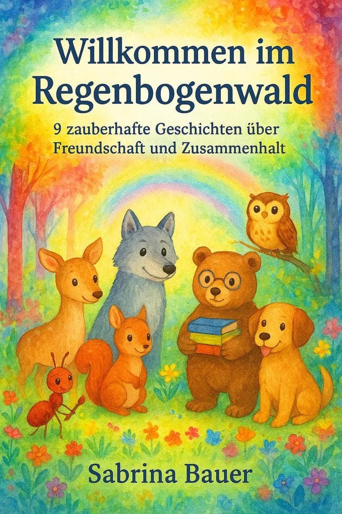 Willkommen im Regenbogenwald: 9 zauberhafte Geschichten über Freundschaft und Zusammenhalt