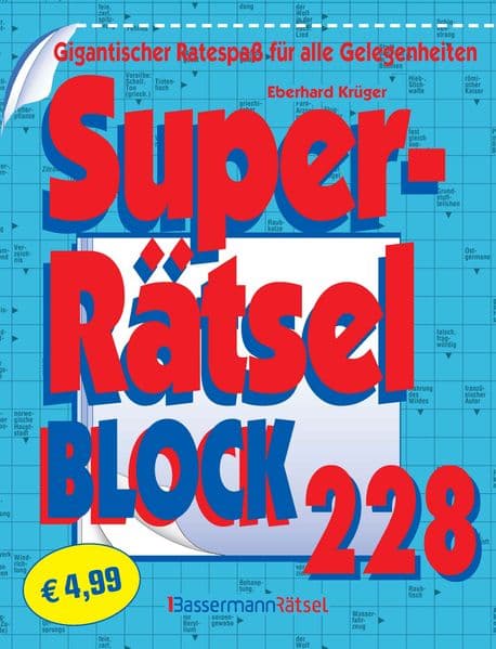 Superrätselblock 228 (5 Exemplare à 4,99 EUR)
