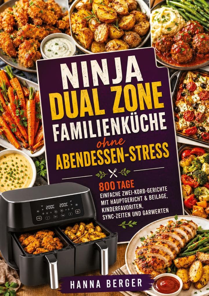 Ninja Dual Zone Familienküche ohne Abendessen-Stress