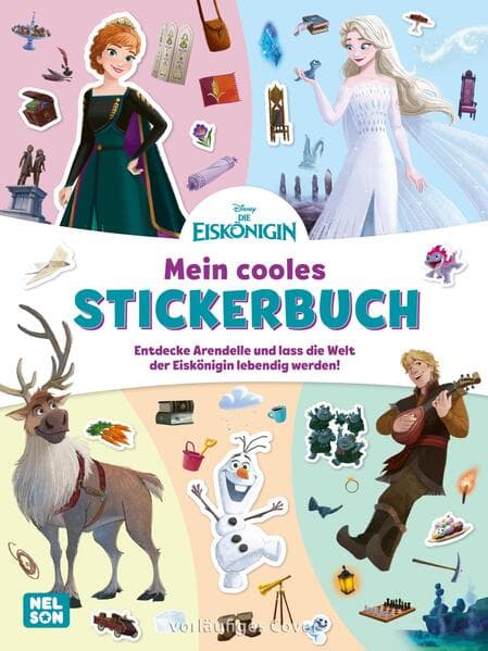 Disney Die Eiskönigin: Mein cooles Stickerbuch