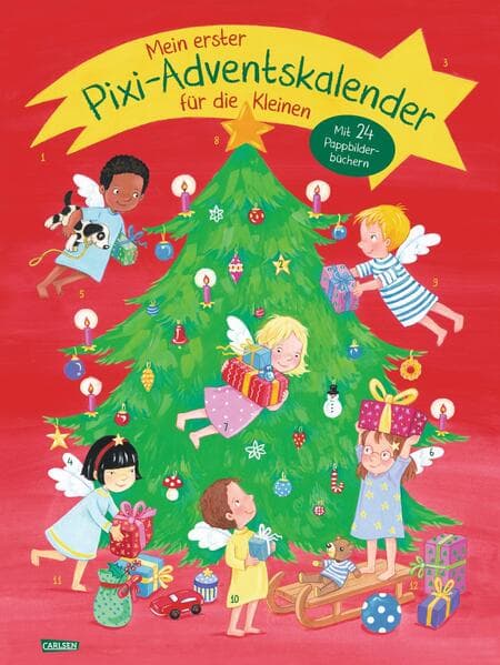 Mein erster Pixi-Adventskalender für die Kleinen - mit 24 Pappbilderbüchern - 2026
