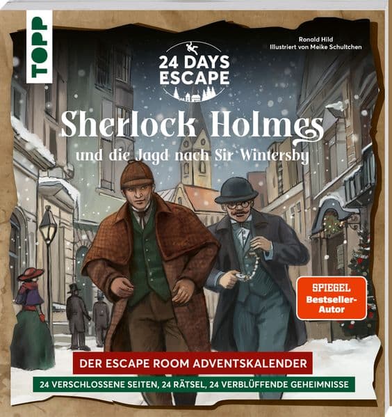 24 DAYS ESCAPE - Der Escape Room Adventskalender: Sherlock Holmes und die Jagd nach Sir Wintersby