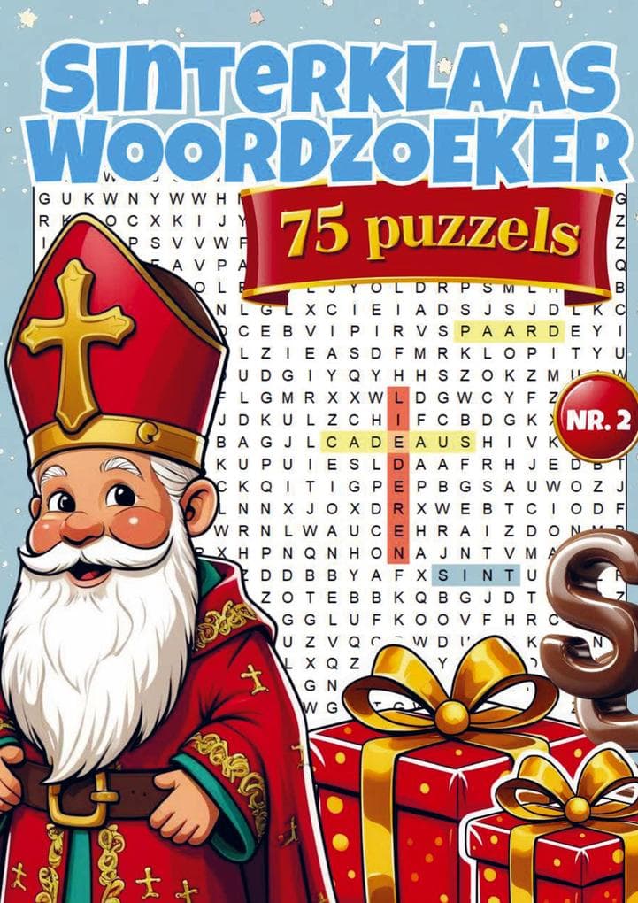 Woordzoeker Sinterklaas - nr.2