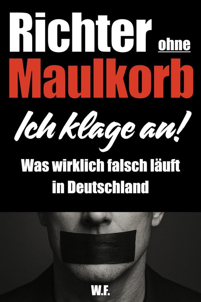 Richter ohne Maulkorb: Ich klage an! - Was wirklich falsch läuft in Deutschland