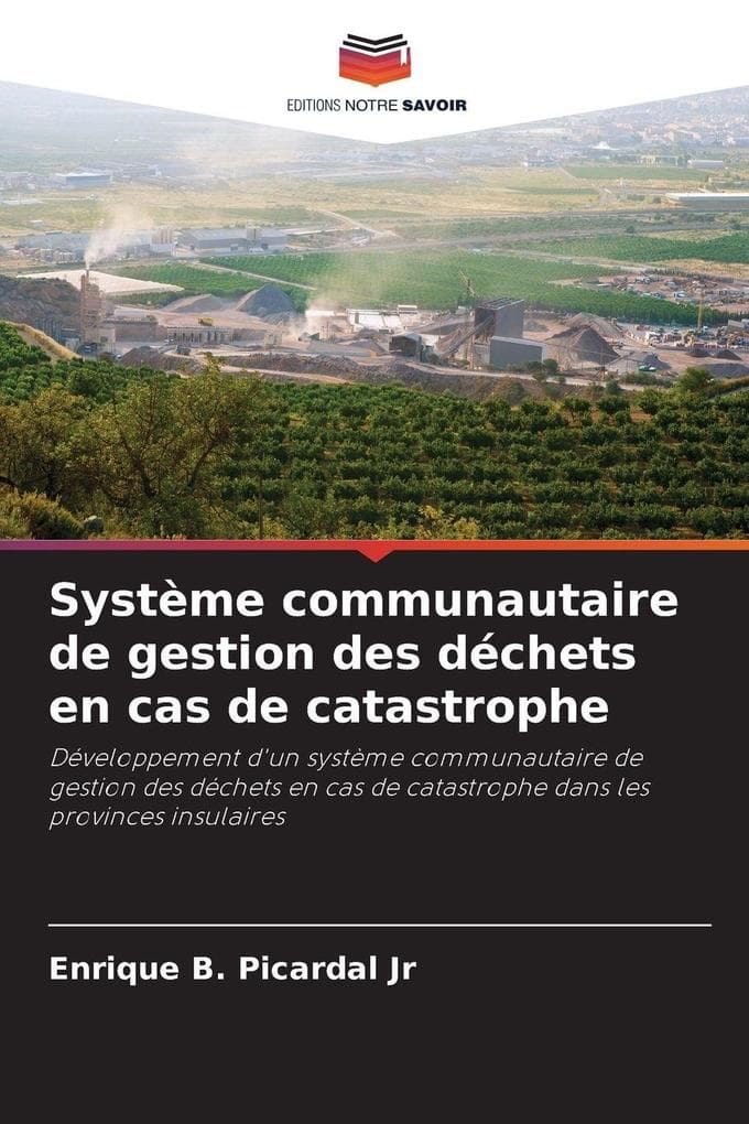 Système communautaire de gestion des déchets en cas de catastrophe