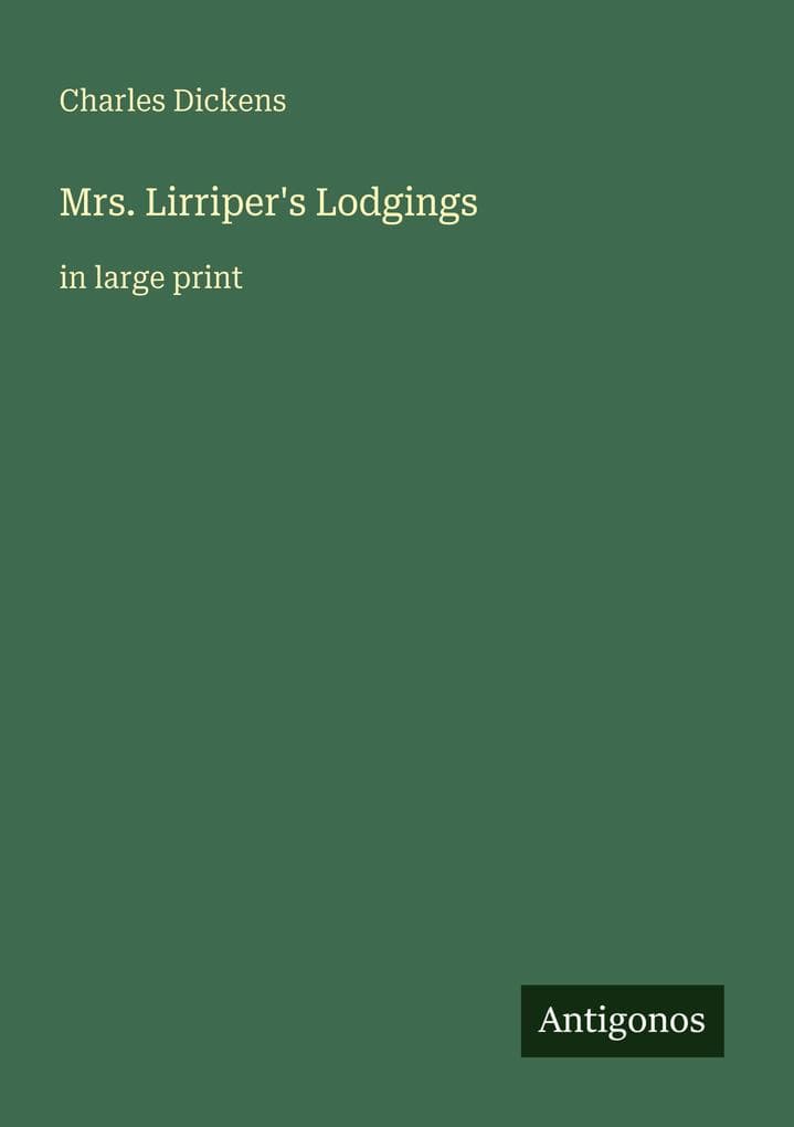 Mrs. Lirriper's Lodgings