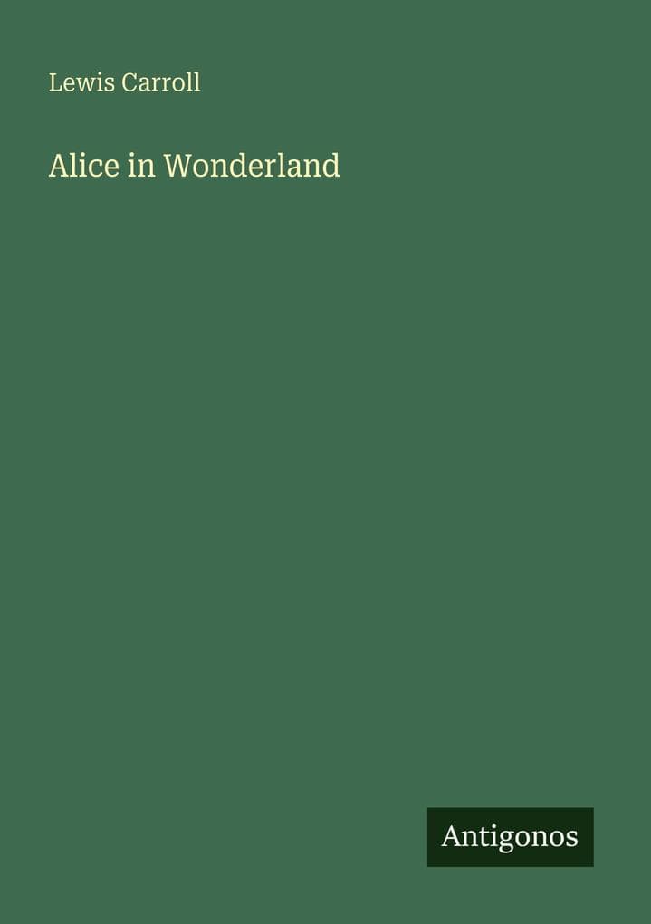 Alice in Wonderland