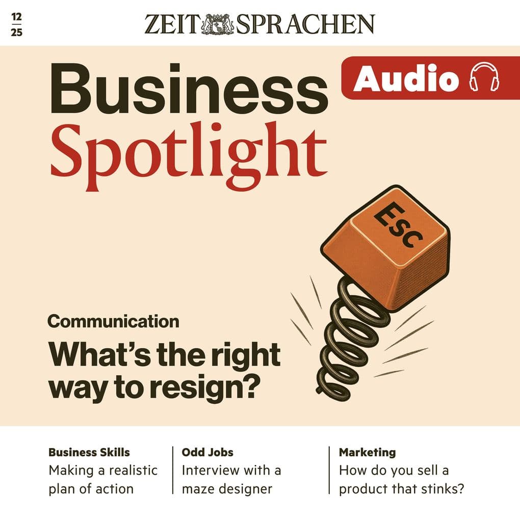Business Englisch lernen Audio What's the right way to resign?