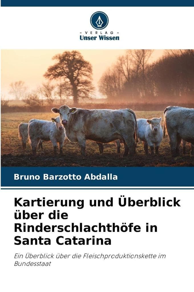 Kartierung und Überblick über die Rinderschlachthöfe in Santa Catarina
