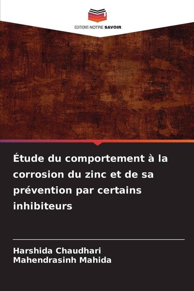 Étude du comportement à la corrosion du zinc et de sa prévention par certains inhibiteurs