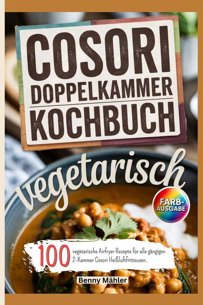 Cosori Doppelkammer Kochbuch Vegetarisch