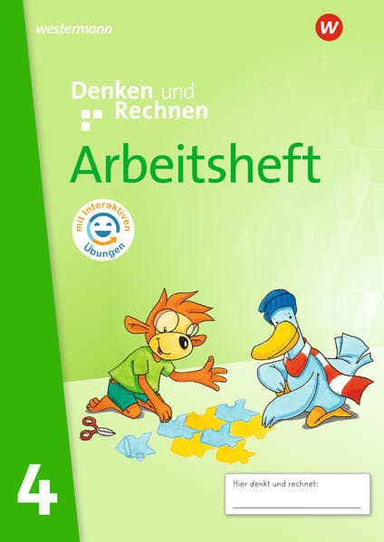 Denken und Rechnen Arbeitsheft 4 mit interaktiven Übungen. Allgemeine Ausgabe