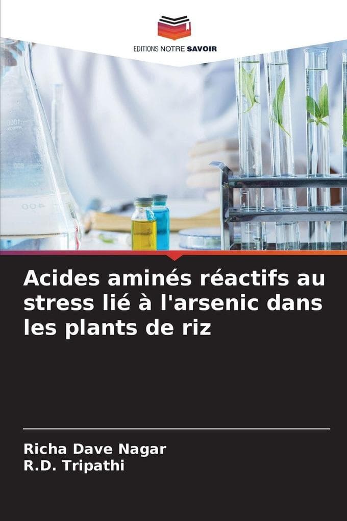 Acides aminés réactifs au stress lié à l'arsenic dans les plants de riz