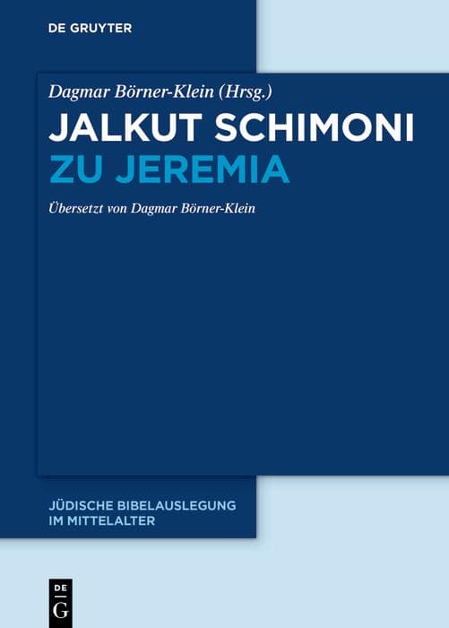 Jalkut Schimoni zu Jeremia