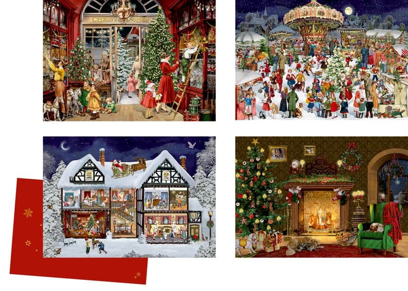 Mini-Adventskalender - Advent voll Nostalgie
