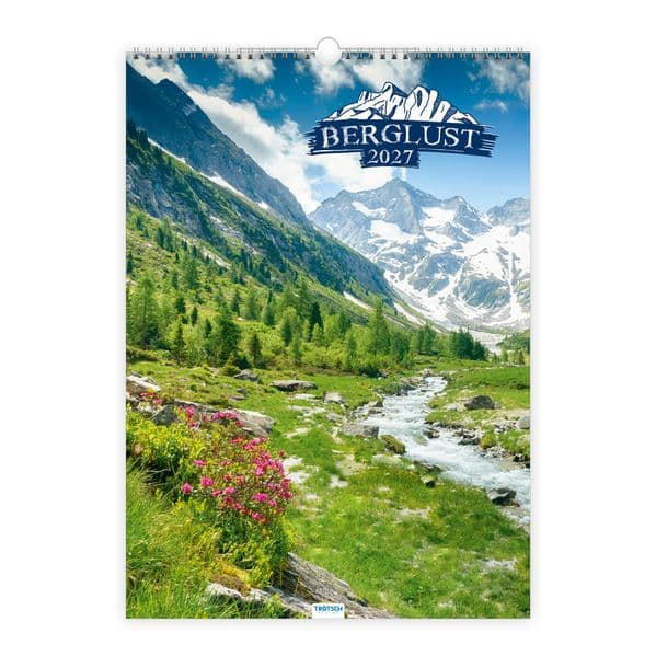 TRÖTSCH - Großbildkalender Berglust 2027