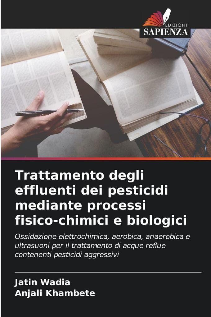 Trattamento degli effluenti dei pesticidi mediante processi fisico-chimici e biologici