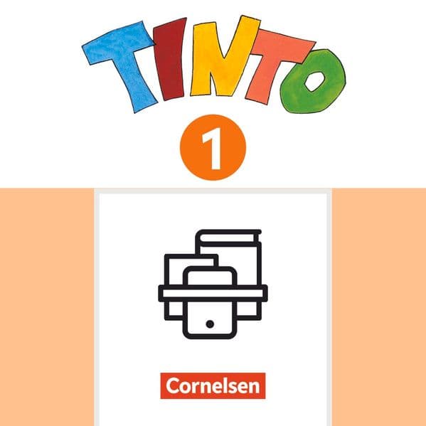 Tinto 1. Schuljahr - Ausgabe 2026 - Buchstabenkurs Schreiben und Lesen für Deutsch als Zweitsprache - Teil A+B im Paket, mit Lauttabelle und BOOKii-Hörfunktion - Druckschrift