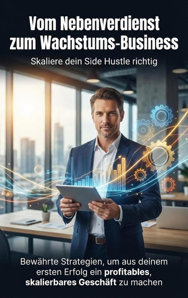 Vom Nebenverdienst zum Wachstums-Business: Skaliere dein Side Hustle richtig