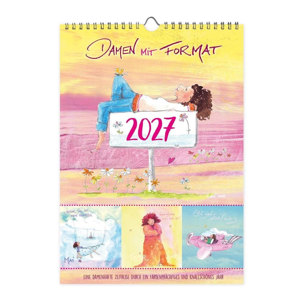 Monatsplaner Damen mit Format 2027