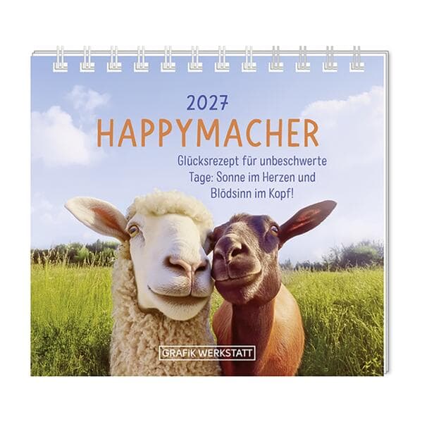 Mini-Kalender 2027 Happymacher
