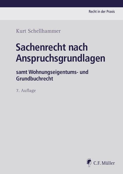 Sachenrecht nach Anspruchsgrundlagen