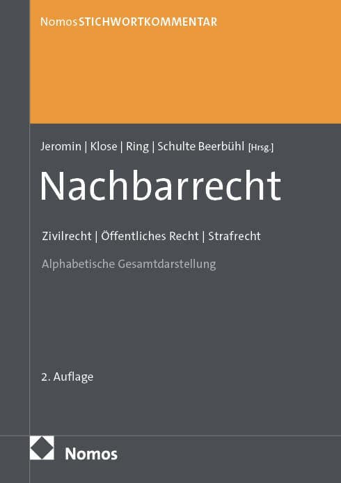 StichwortKommentar Nachbarrecht
