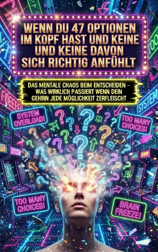 Wenn Du 47 Optionen Im Kopf Hast Und Keine Davon Sich Richtig Anfühlt