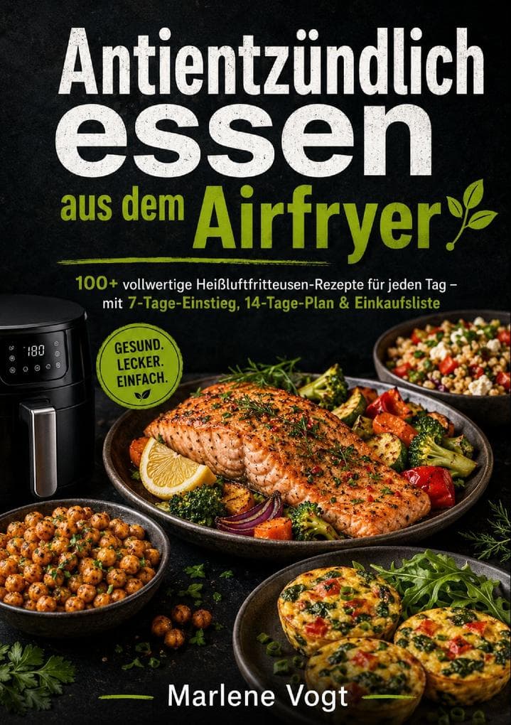 Antientzündlich essen aus dem Airfryer