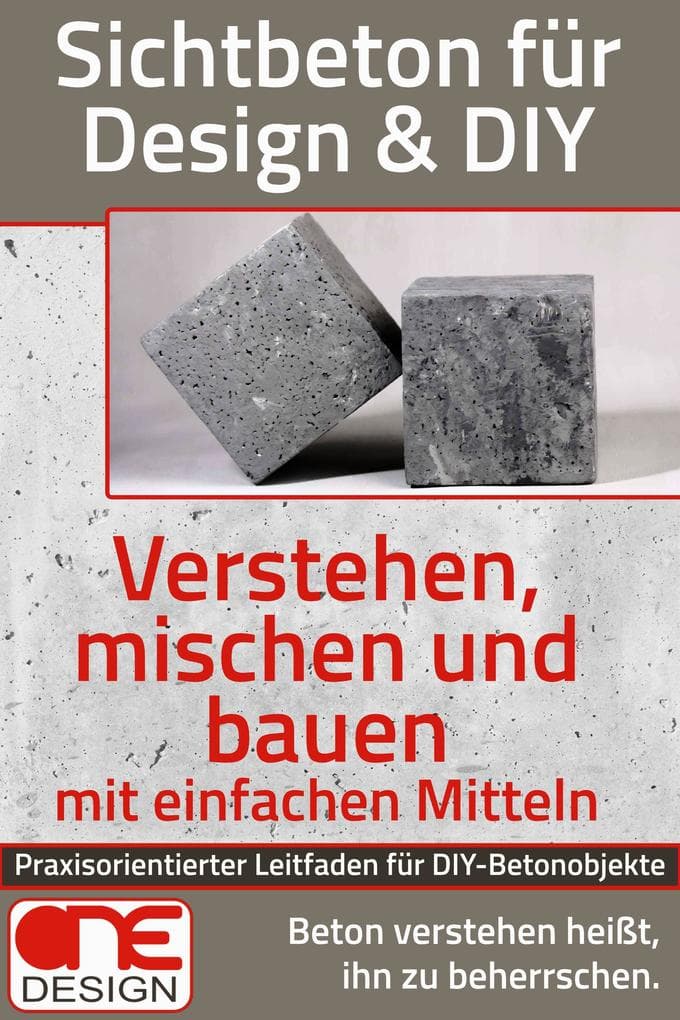 Sichtbeton für Design & DIY