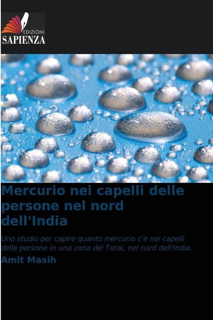 Mercurio nei capelli delle persone nel nord dell'India