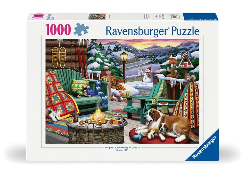 Erwachsenenpuzzle 1000 Teile - Wohlfühlabend
