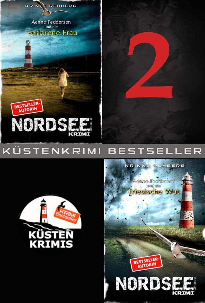 NORDSEEKRIMI - Aenne Feddersen DOPPELBAND Küstenkrimi
