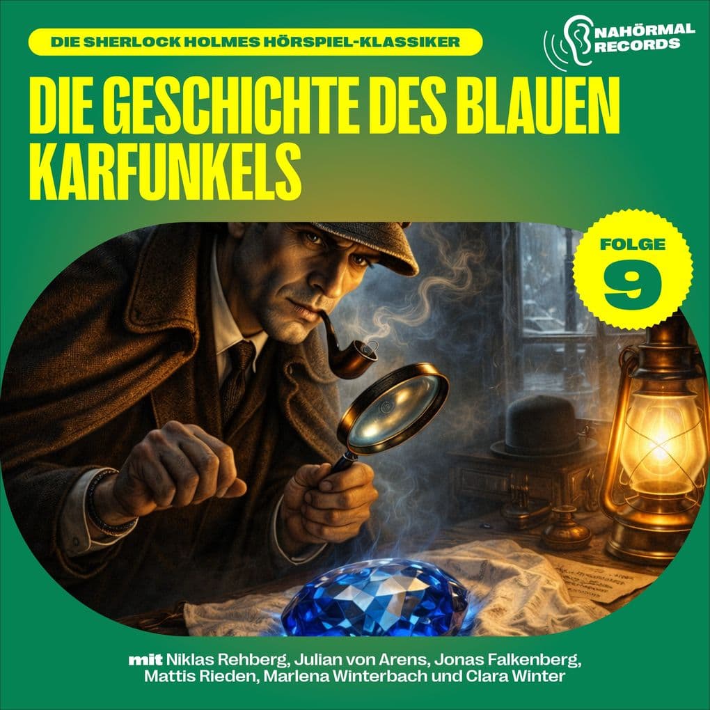 Die Geschichte des blauen Karfunkels (Die Sherlock Holmes Hörspiel-Klassiker, Folge 9)