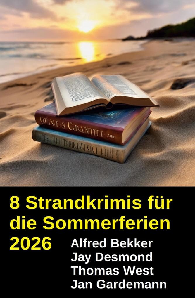 8 Strandkrimis für die Sommerferien 2026