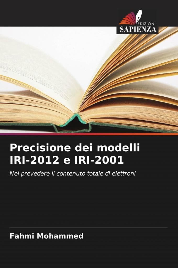 Precisione dei modelli IRI-2012 e IRI-2001