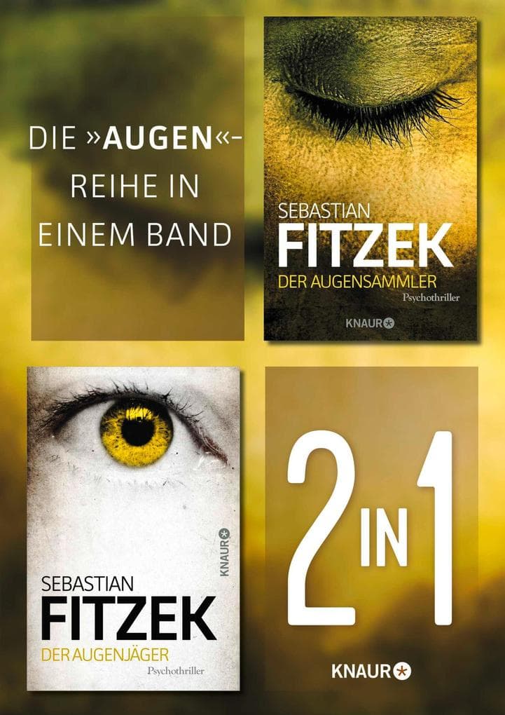 Augensammler & Augenjäger. Das Thriller-Bundle