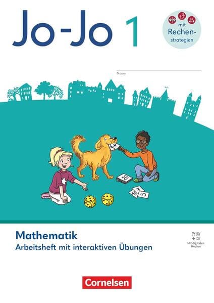 Jo-Jo Mathematik 1. Schuljahr - Allgemeine Ausgabe 2026 - Arbeitsheft mit interaktiven Übungen