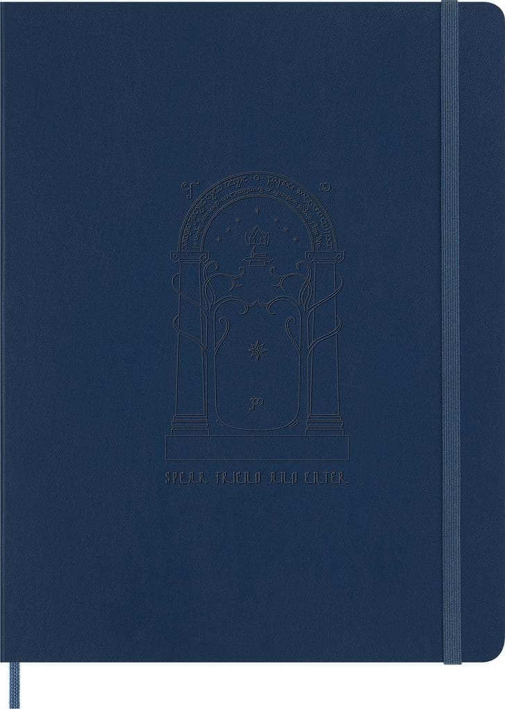 Moleskine Der Herr der Ringe Notizbuch, XL, liniert, fester Einband