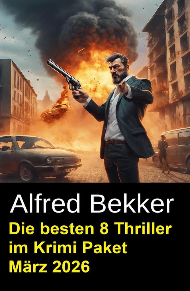 Die besten 8 Thriller im Krimi Paket März 2026