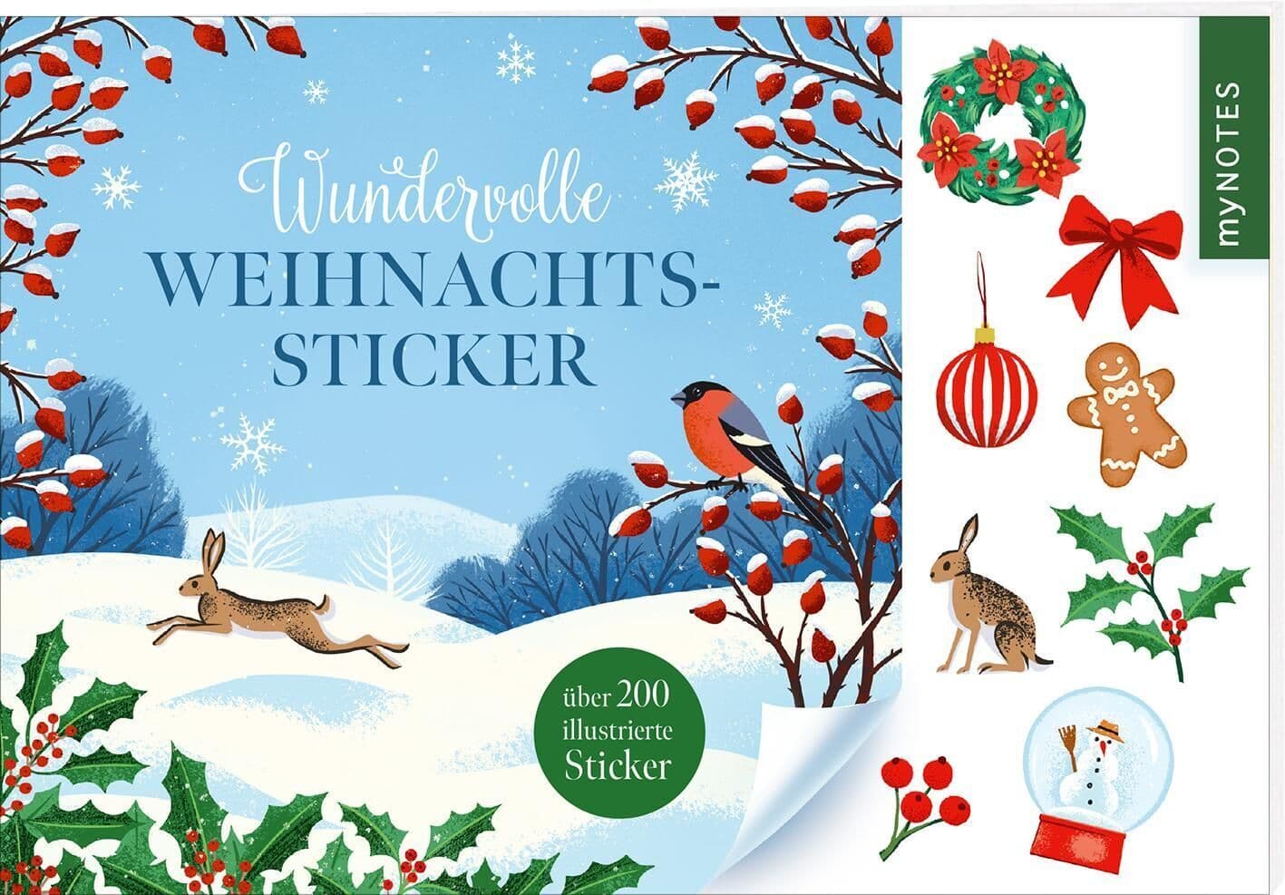Wundervolle Weihnachtssticker