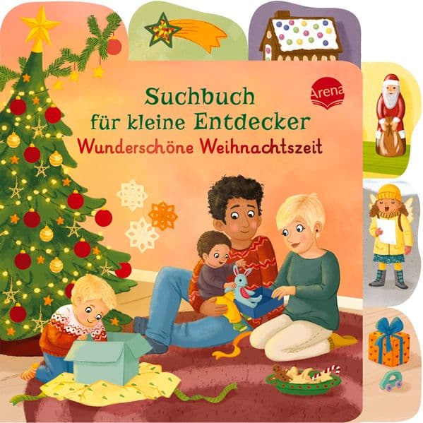 Suchbuch für kleine Entdecker. Wunderschöne Weihnachtszeit