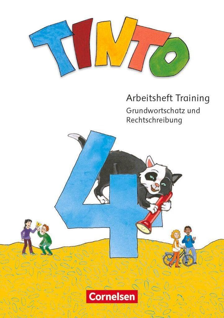 Tinto Sprachlesebuch 4. Schuljahr - Zu den Ausgaben 2019 und 2026 - Arbeitsheft Training - Grundwortschatz und Rechtschreibung