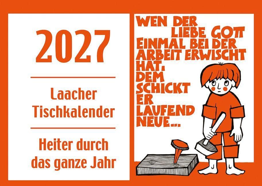 Laacher Tischkalender Heiter durch das Jahr 2027
