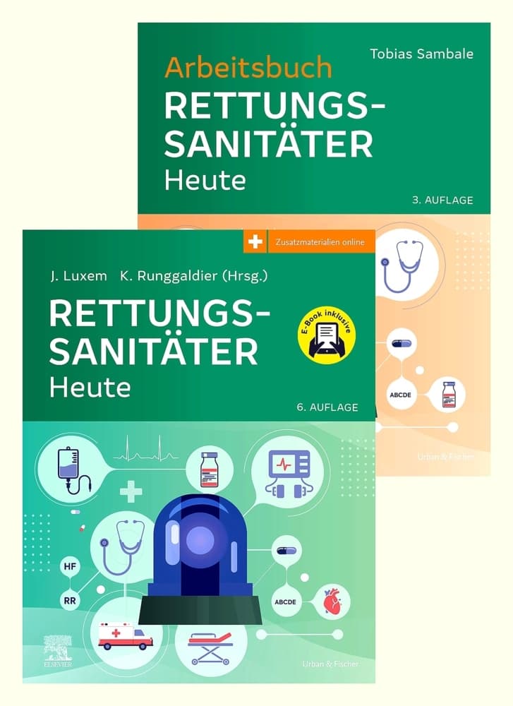 Rettungssanitäter Heute + Arbeitsbuch Rettungssanitäter Heute, Set 2.A.