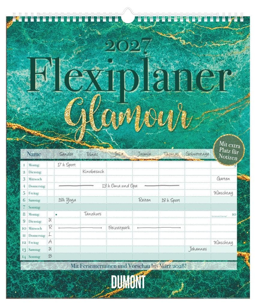 Flexiplaner Glamour 2027