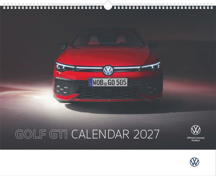 VW Golf GTI Calendar 2027