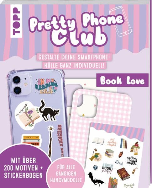 Pretty Phone Club - Book Love