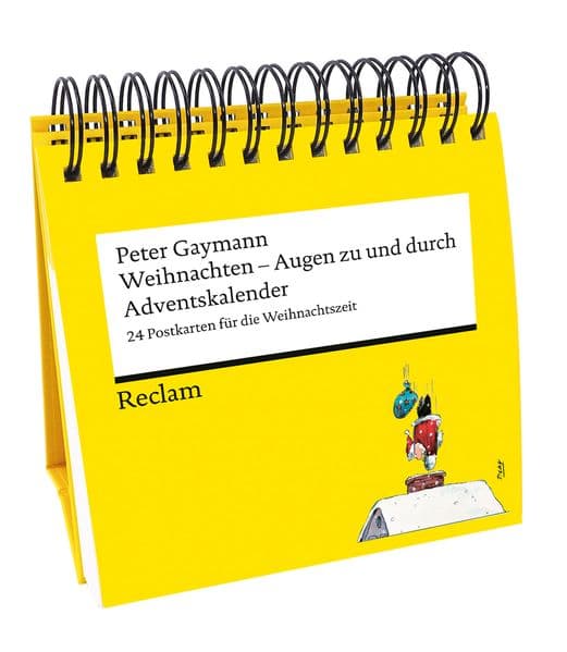Weihnachten - Augen zu und durch. Adventskalender